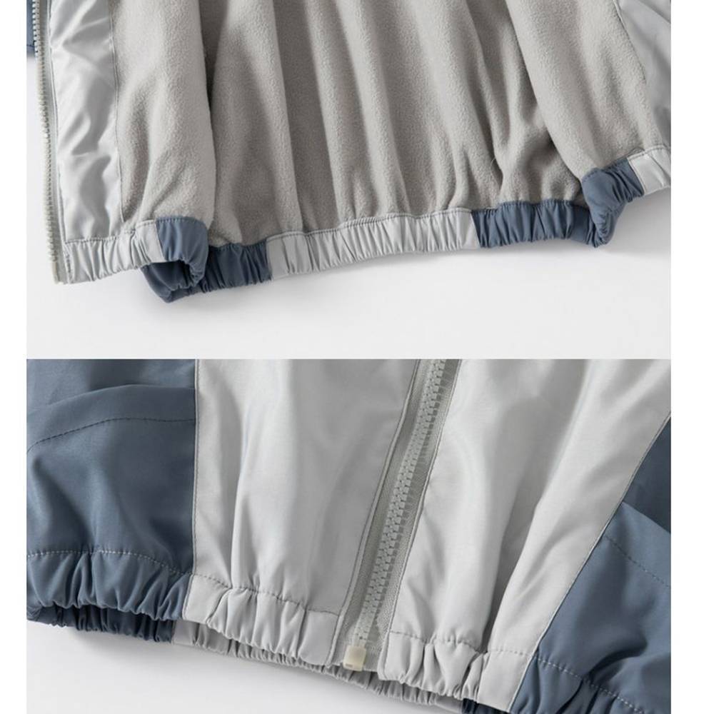Wasserfeste Kinderjacke mit Kapuze